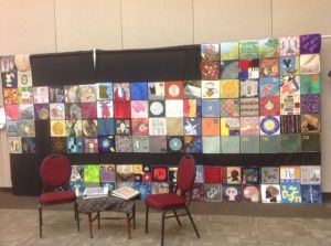 On display at the Alerus Center in Grand Forks, ND during Quilting on the Red, October, 2013